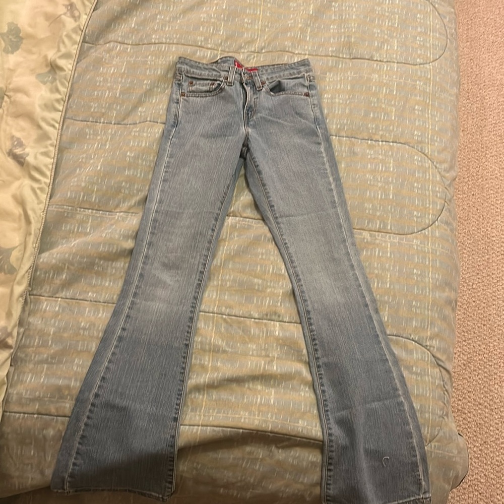 vintage levi flare jeans 519 size 0 womens